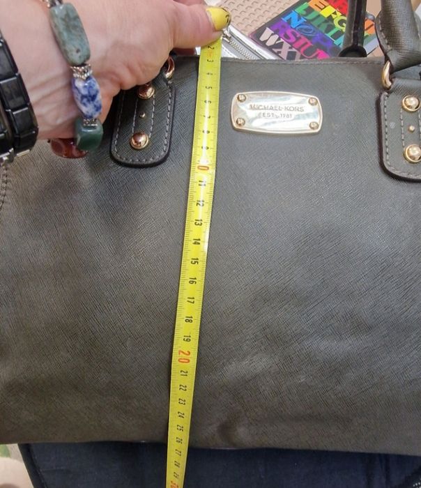 Michael Kors Cindy дамска зелена чанта