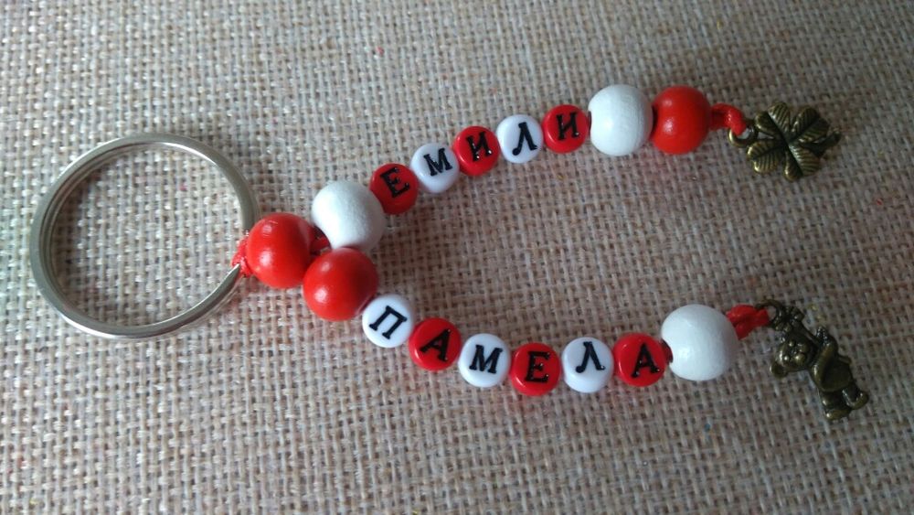 Ключодържател с име