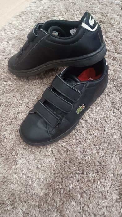 Обувки от естествена кожа Lacoste