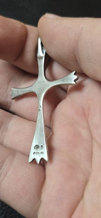 Cruce din argint masiv