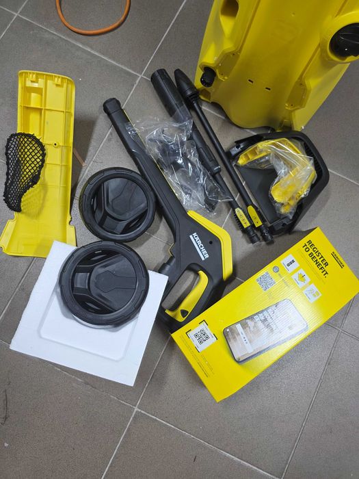 Aparat de spalat cu presiune KARCHER K 4 P Control Flex, 1800W, 130bar, 420l/h1800W, 130bar, 420l/h