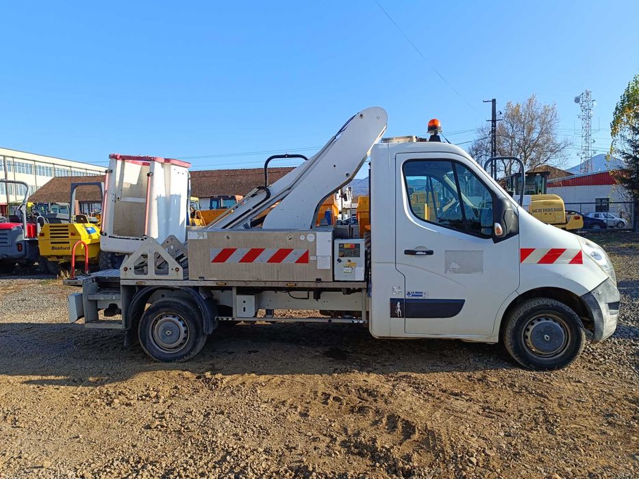 Renault Master 3.5T cu nacelă Topy – înălțime lucru 12 m