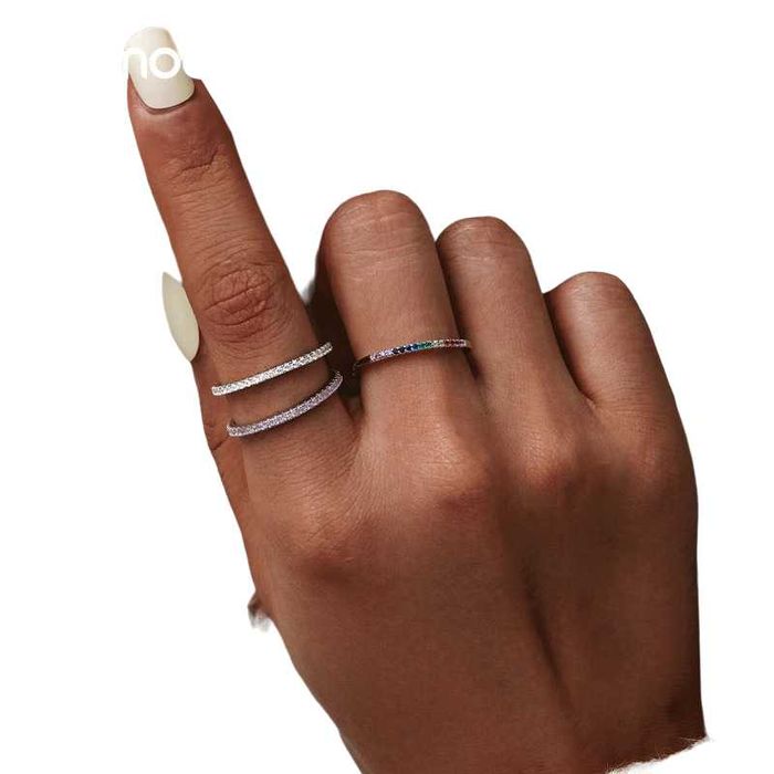 Inel din Argint Eternity White