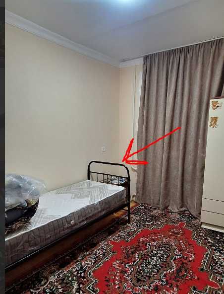 Продаю металлический кровать с  матрасом