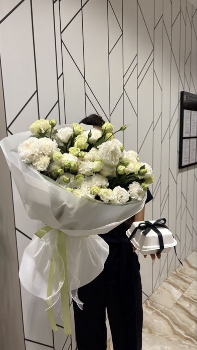 Букет Комбо с тортом