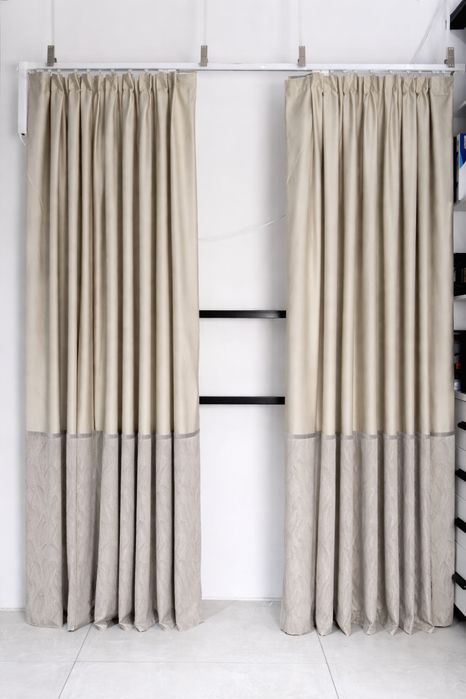 Готовый комплект штор