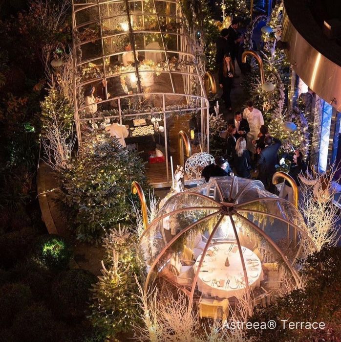 Дворна беседка тип иглу с поликарбонат за всеки сезон 10%