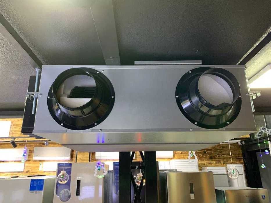 Канальный рекуператор воздуха 800 м/ч