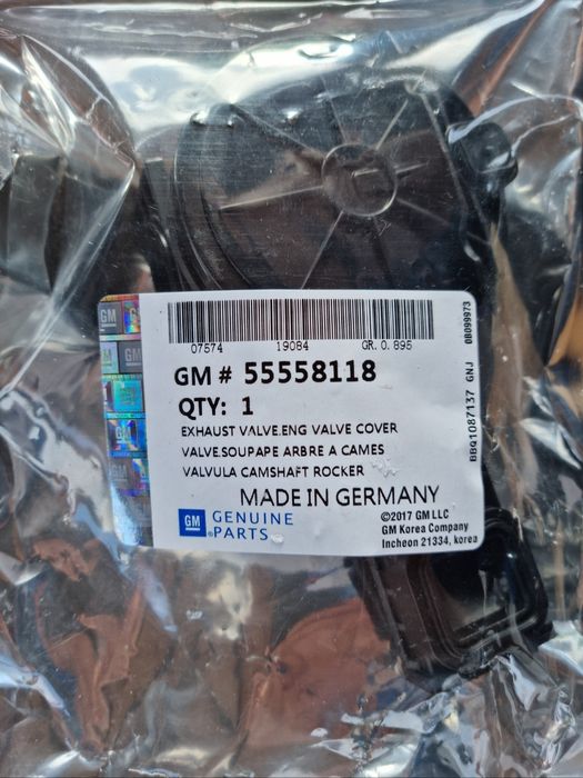 Valva PCV ( Supapa PCV) Opel Astra J, H, G, Vauxhall, Chevrolet, Fiat