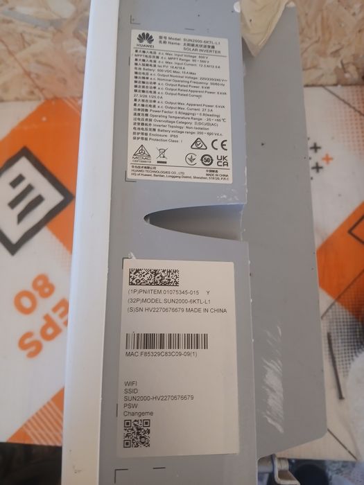 Vind Invertor 6kw Huavei