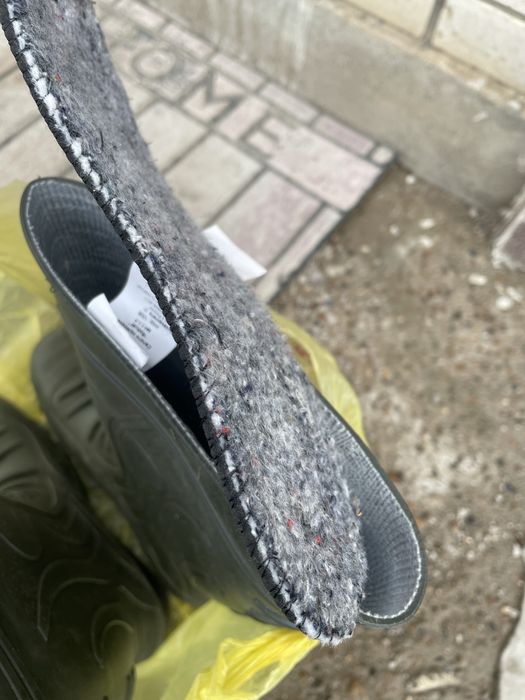 Новые резиновые спец сапоги