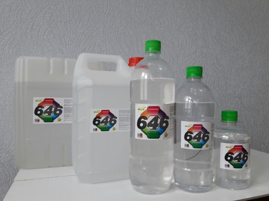 Растворитель 646, 650, Р 4, Р 12, Металлик, Thinner
