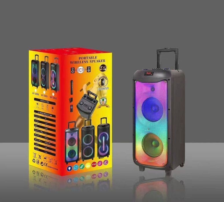 Блютуз колонка караоке буфер