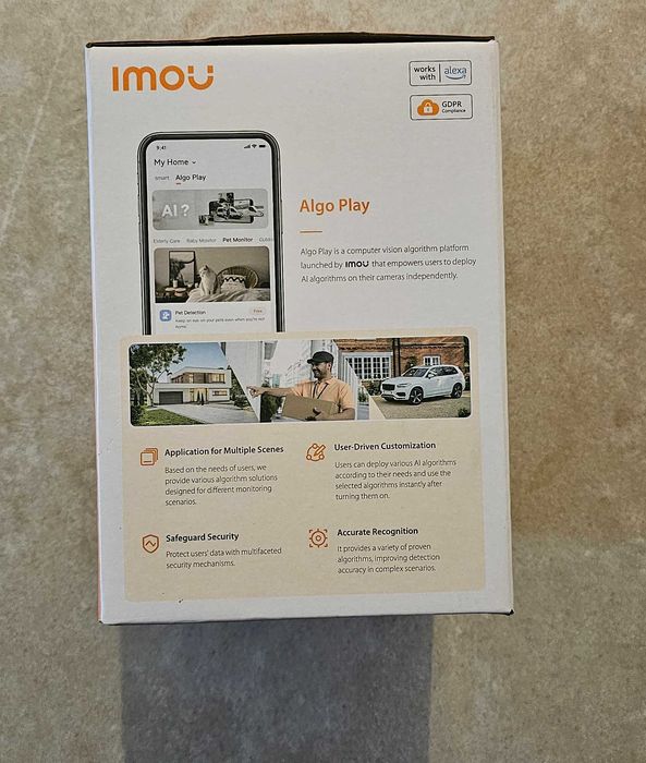Produs Sigilat! Camera de supraveghere Wireless IMOU Cruiser Triple, 5+3+3MP, 2304x1296