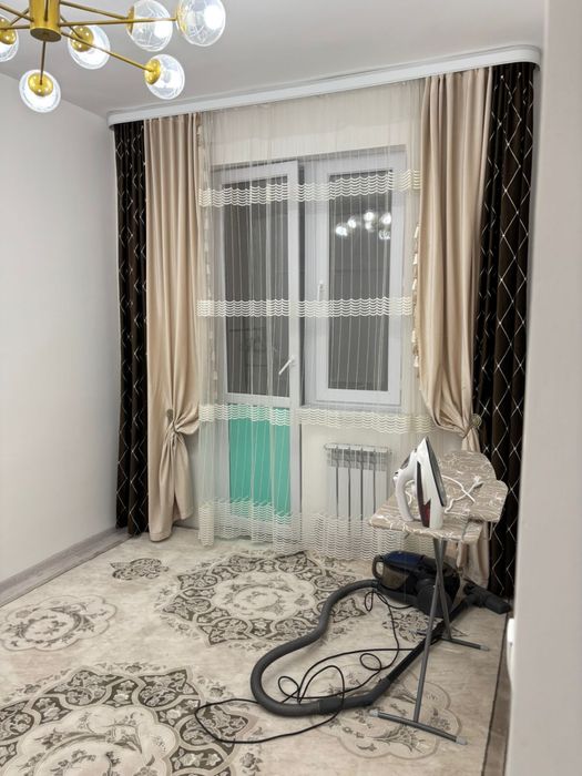 2 бөлмелі пәтер бардық жағдайымен жалға беріледі