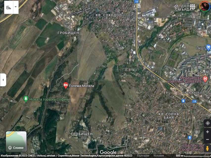 Продава се Парцел в София, Люлин 10 - 850 кв.м за 153 €/кв.м - Снимка #1