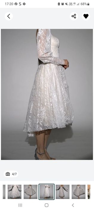 Rochie superba din dantela