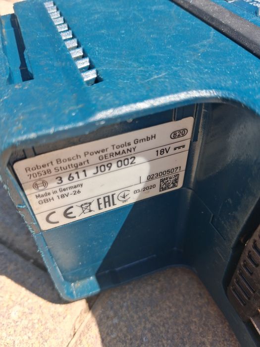 Rotopercutor cu acumulator Bosch gbh 18 v