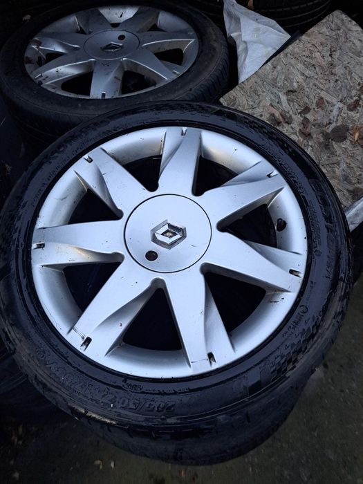 jante aliaj originale renault r17 4x100 205 50 R17