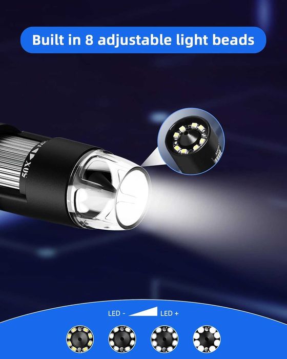 T TAKMLY Безжичен цифров микроскоп