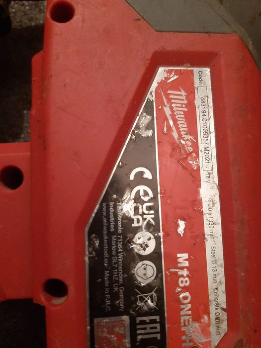 Milwaukee rotopercuto onephz
