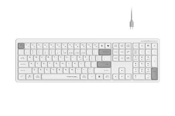 Беспроводная клавиатура KB A4Tech FBX55C Bluetooth (Grey) *-*