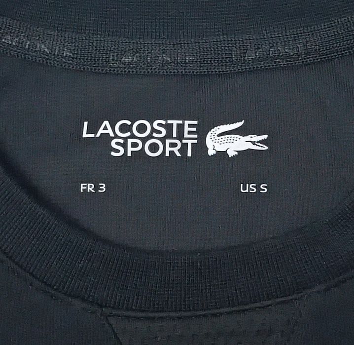 Lacoste Sweatshirt оригинално горнище S черен суичър горно горница
