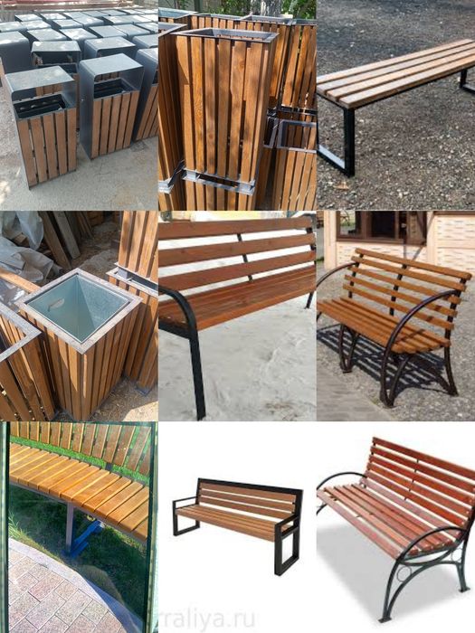 Беседки, заборы, лавочки,