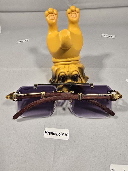 Ochelari de soare Cartier Leopard Purple, made in Italy