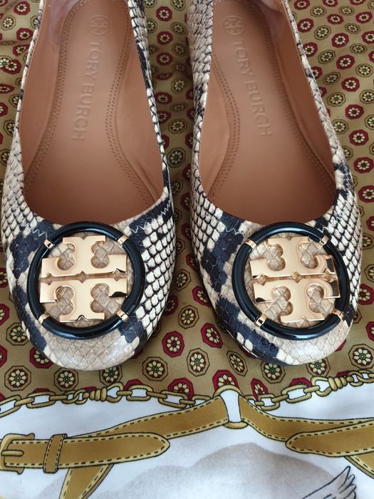 Balerini piele naturala Tory Burch Musette Zara