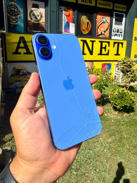iPhone 16 Plus / 128GB / Ultramarine / 100% Baterie - codat USA