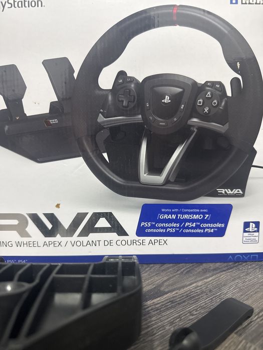 Volan gaming RIWA PLAYSTATION compatibil cu PS4,PS5 si GRAND TURISMO 7