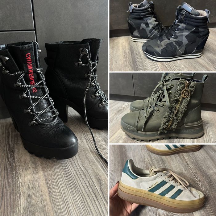 Дамски обувки и маратонки Calvin Klein, Lui Jo & Adidas - размер 40