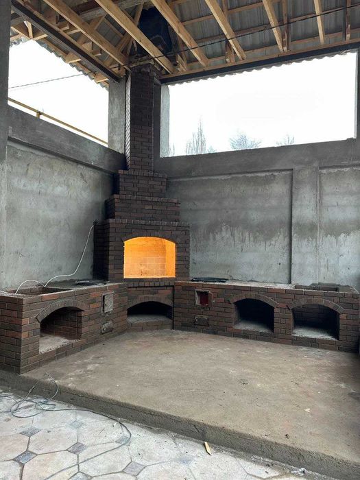 Клинкерный Кирпич для Летней кухни Барбекю Зоны