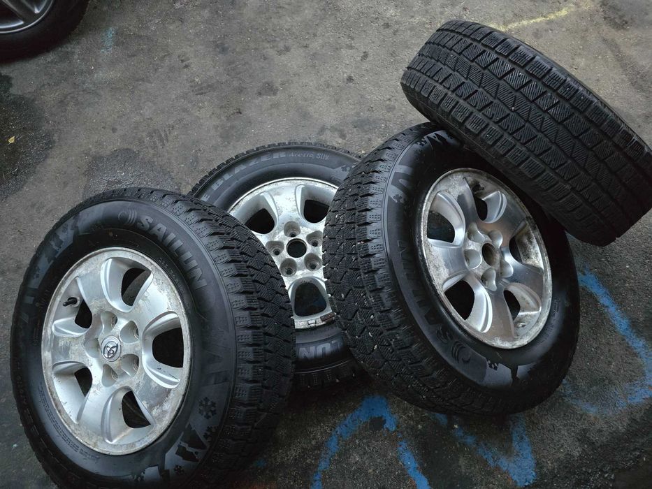 235-70-R16 диски с резиной "зима"