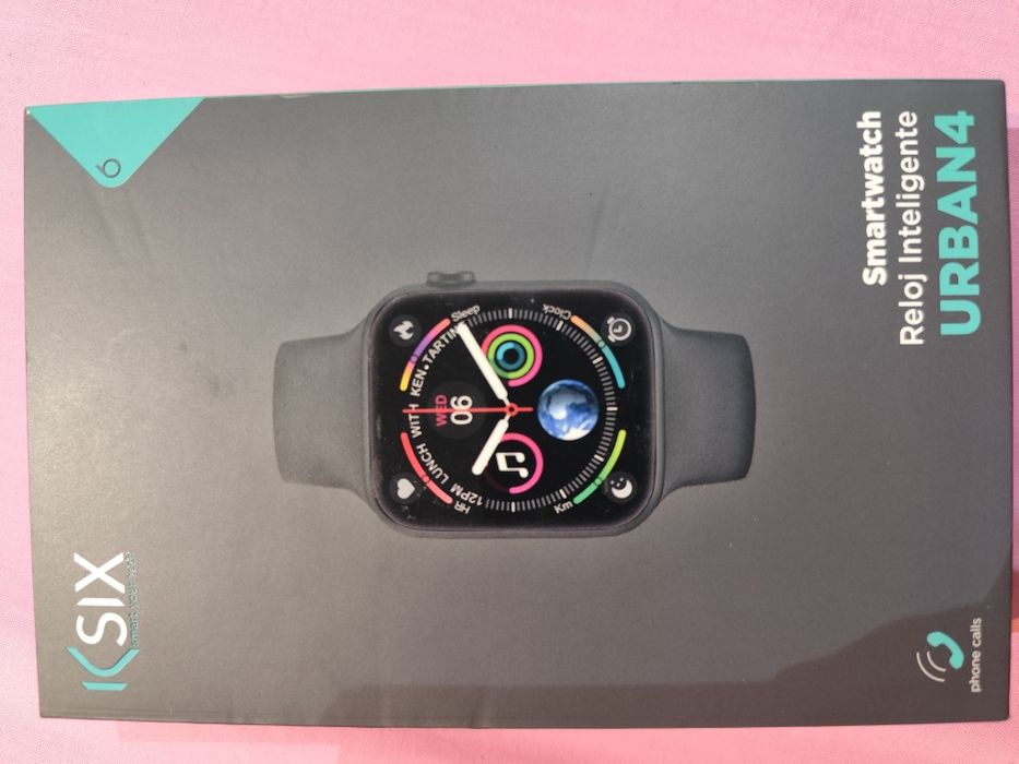 SmartWatch Ksix Urban 4 Negru ceas inteligent