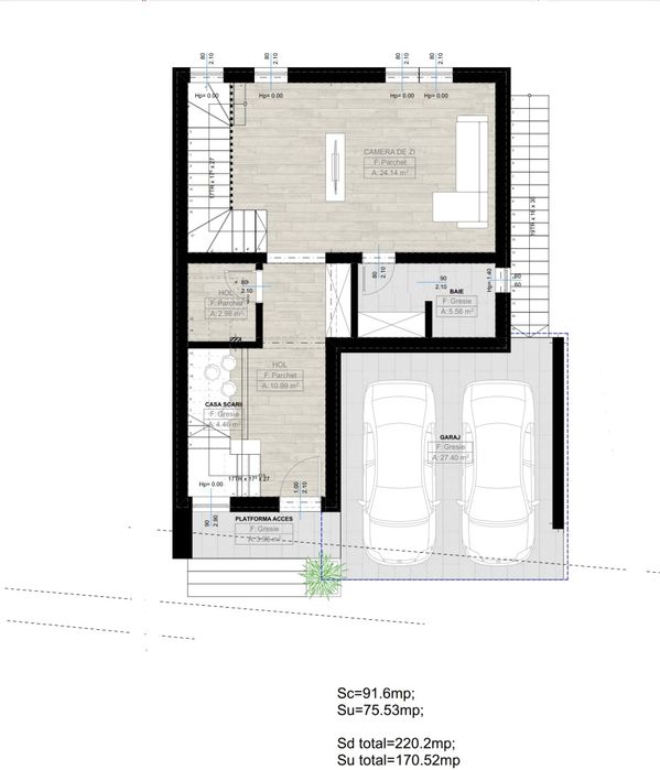 Casa de Vânzare D+P+1E  Amaradia