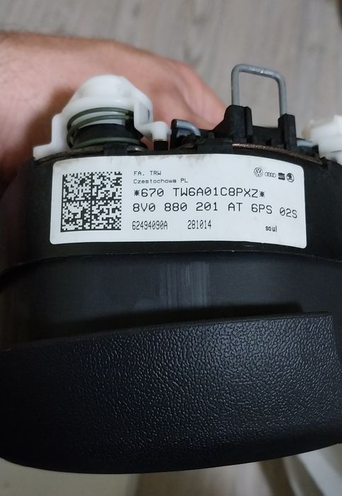 Airbag sofer Audi A3, A4, A5, 8V0 și 8K0