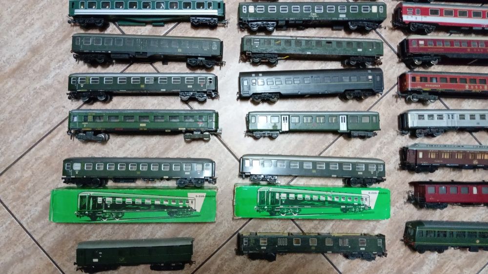 Vagoane calatori trenulet electric scara HO