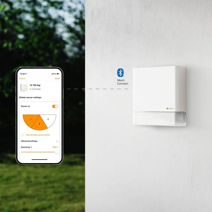 Smart Лампа с Детектор за движение с Bluethoot