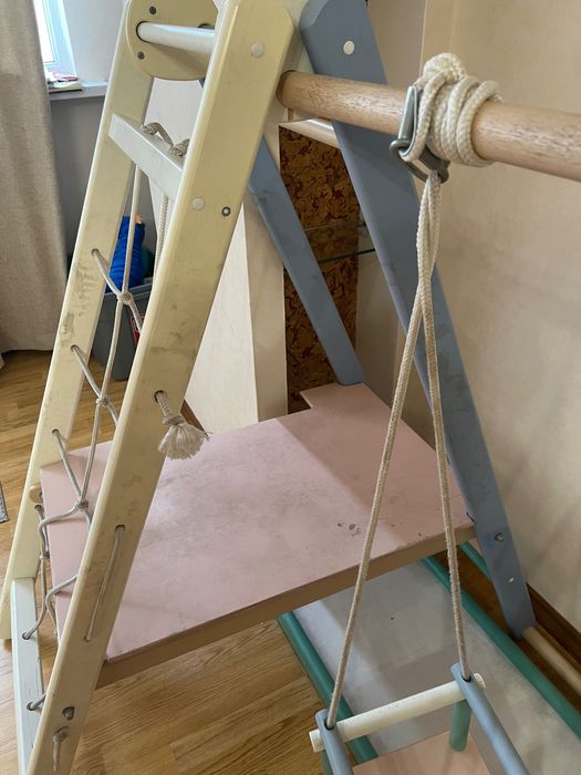 Детский деревянный спорткомплекс