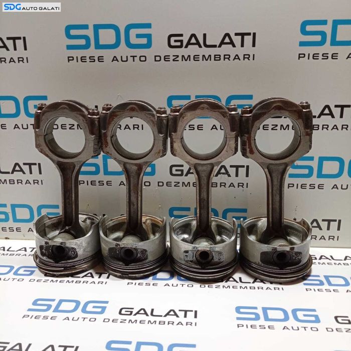Set Piston Pistoane cu Biela Dacia Logan 1 1.6 B 2004 - 2012 [X1007]
