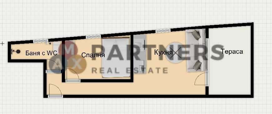 Продава се Двустаен апартамент в Варна, Бриз - 46 кв.м за 1500 €/кв.м - Снимка #4