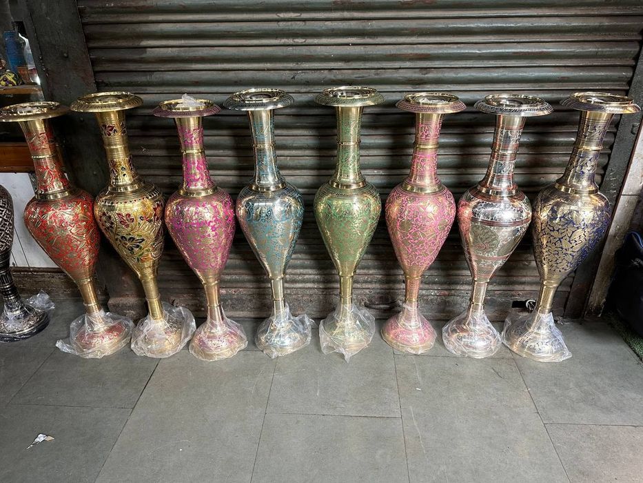 Посуда Чак Чук,Вазы,Сувениры Ручная работа металл Латунь Бронза Новое