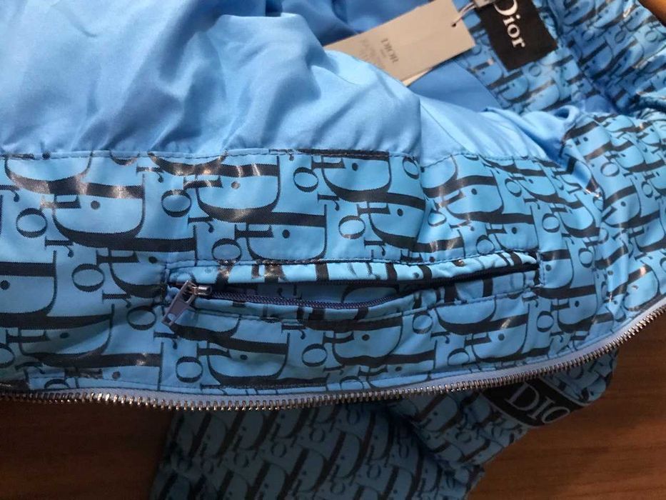 куртка пуховик Christian Dior зимняя тёплая