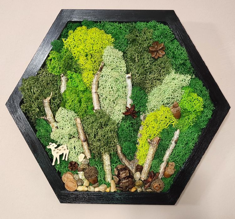 Пана със скандинавски мъх