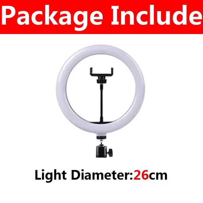 Lampa Circulara LED Selfie Ring Light - 3 Moduri Lumina - NOUA