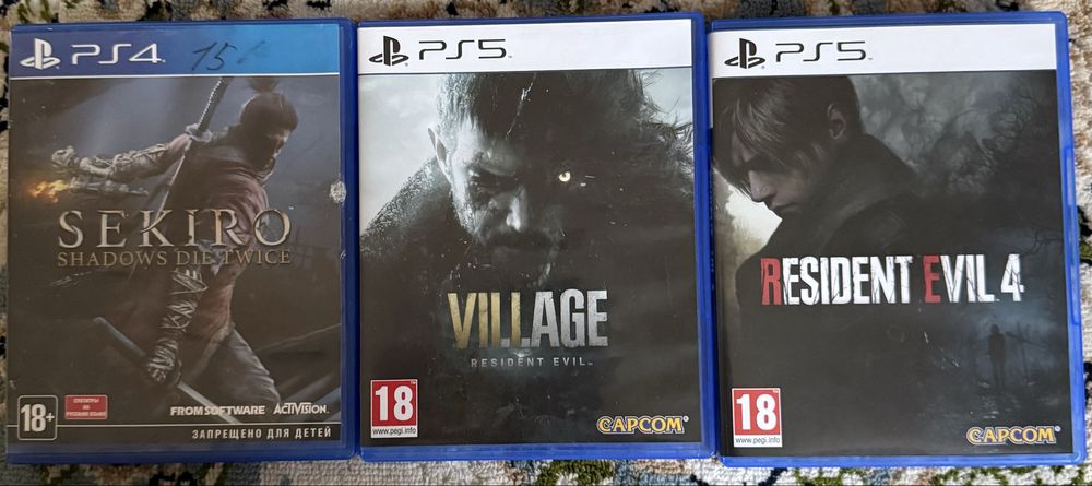 PS5 игры, resident evil
