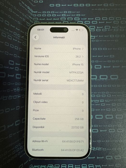 Iphone 15, 256 gb, Green