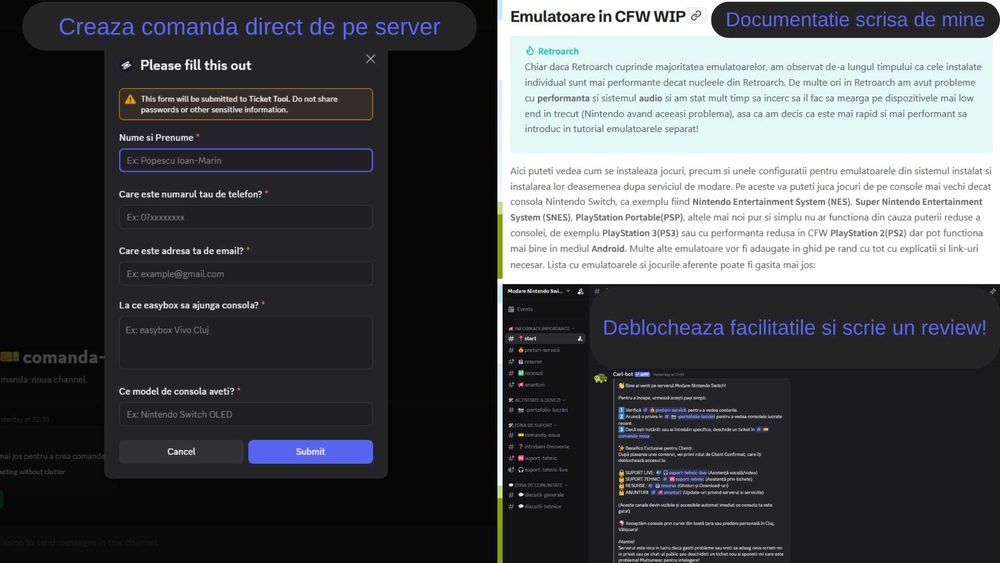 Modare Nintendo Switch V1, V2,Lite si OLED (Kamikaze) SERVER DISCORD CLIENTI!
